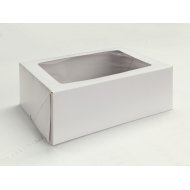 White w/Window Plain - 1/4 Sheet