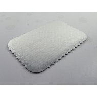 C-Flute Silver Scalloped Pads - 1/8 Sheet C-Flute Silver Scalloped Pads - 1/8 Sheet