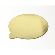 Round Gold/Silver Pastry Pads - 5"