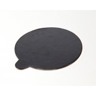 Round Black/White Pastry Pads - 5"