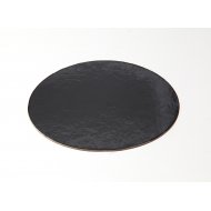 Black Die Cut Cake Circles - 7"