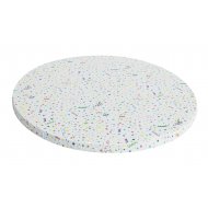 Party Print Round Drums B/C-Flute - 10"