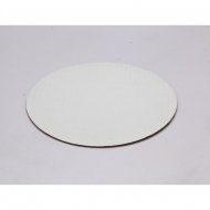 C-Flute White Coated Cake Circles - 7" (Michigan and Texas warehouse only)