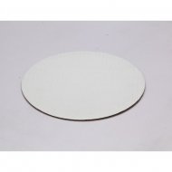 C-Flute White Coated Cake Circles - 6" (Michigan and Texas warehouse only)